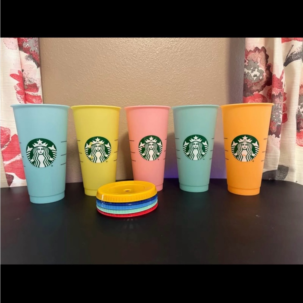 STARBUCKS SUMMER 2022 PRIDE Color Changing Cold Cups